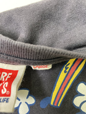 SURF DAY'S/Tシャツ/カットソー/トップス/ブラック/LARGE