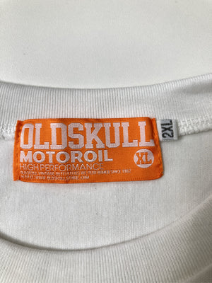 OLD SKULL/Tシャツ/カットソー/トップス/ホワイト/2XL