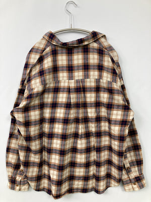 UNIQLO/ユニクロ/シャツ/ブラウス/トップス/ベージュ/M