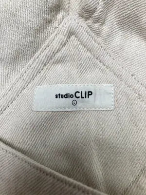 studio CLIP/スタジオクリップ/つなぎ/オールインワン/オールインワン・サロペット/ベージュ/L