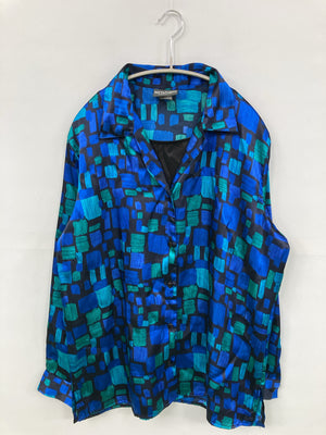 NOTATION/シャツ/ブラウス/トップス/ブルー/L