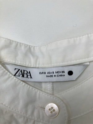 ZARA/ザラ/シャツ/ブラウス/トップス/ホワイト/S