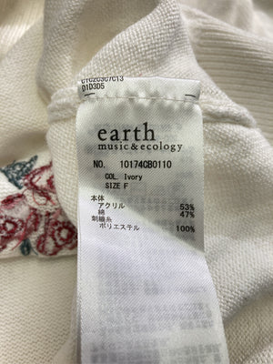 earth music&ecology/アースミュージックアンドエコロジー/ニット/セーター/トップス/アイボリー/F