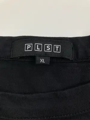 PLST/プラステ/Tシャツ/カットソー/トップス/ブラック/XL