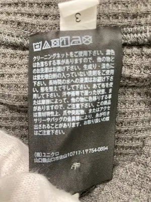 UNIQLO/ユニクロ/Tシャツ/カットソー/トップス/グレー/XL