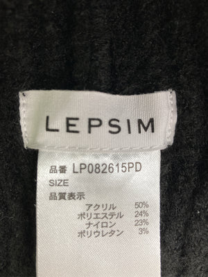 LEPSIM/レプシィム/ハット/帽子/ブラック