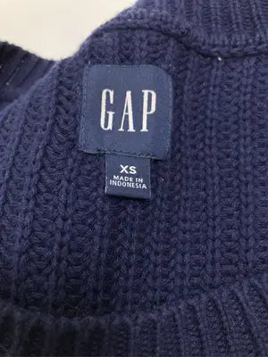GAP/ギャップ/ニット/セーター/トップス/ネイビー/XS