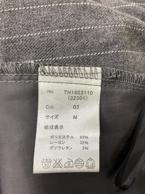 スラックス/パンツ/グレー/M