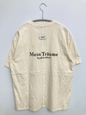 Tシャツ/カットソー/トップス/アイボリー/XL
