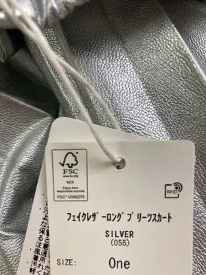 SENSE OF PLACE/センスオブプレイス/ロングスカート/スカート/シルバー/one
