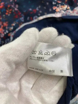 Laura ashley/ローラアシュレイ/ワンピース/ワンピース/ドレス/ネイビー/UK 10
