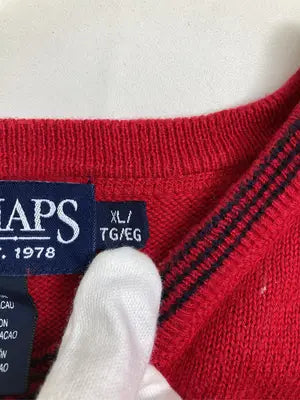 CHAPS/チャップス/ニット/セーター/トップス/レッド/XL