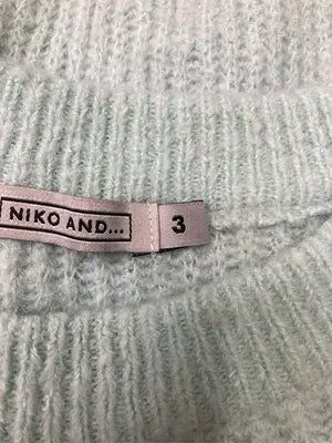 niko and .../ニコアンド/ニット/セーター/トップス/ライトグリーン/3
