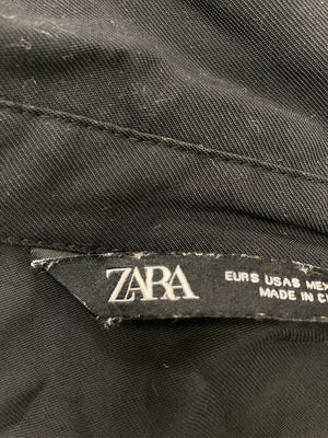 ZARA/ザラ/シャツワンピース/ワンピース/ドレス/ブラック/EUR S/USA S/MEX 26