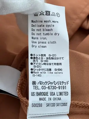 AZUL by MOUSSY/アズールバイマウジー/シャツ/ブラウス/トップス/オレンジ/S