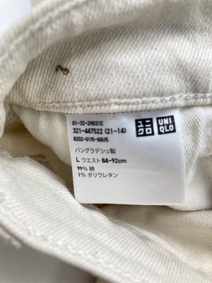 UNIQLO/ユニクロ/チノパンツ/パンツ/ベージュ/L ウエスト84-92cm