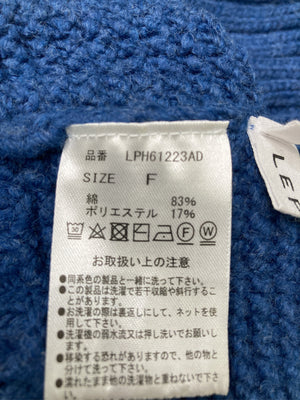 LEPSIM/レプシィム/ニット/セーター/トップス/ブルー/F