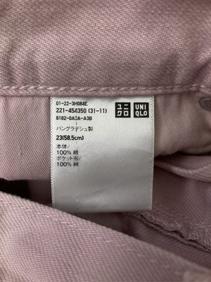 UNIQLO/ユニクロ/デニムパンツ/パンツ/ピンク/23