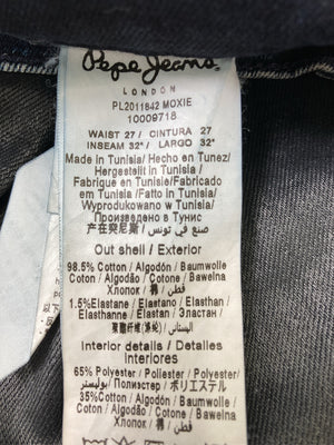 デニムパンツ/パンツ/ブルー/W27