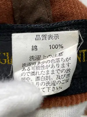 GIANNI VALENTINO/ジャンニバレンチノ/キャップ/帽子/ブラウン/56-59cm
