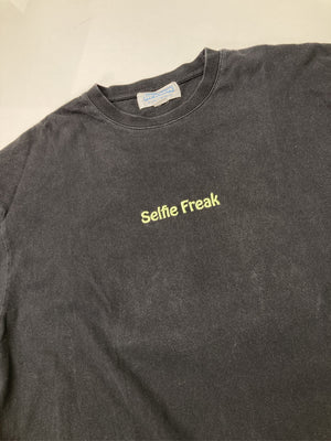 Selfie Freak/Tシャツ/カットソー/トップス/ブラック/M