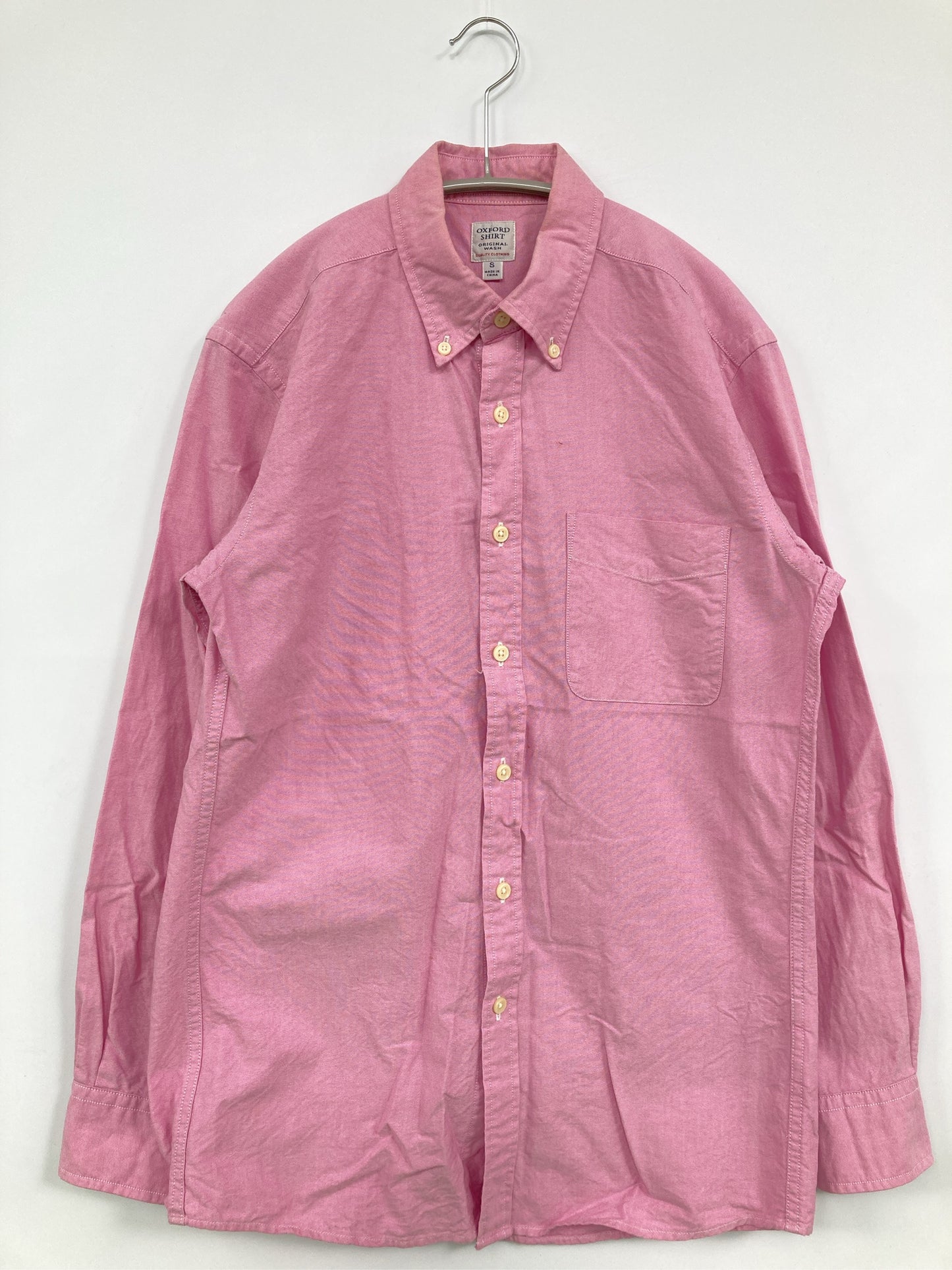 OXFORD SHIRT/シャツ/ブラウス/トップス/ピンク/S