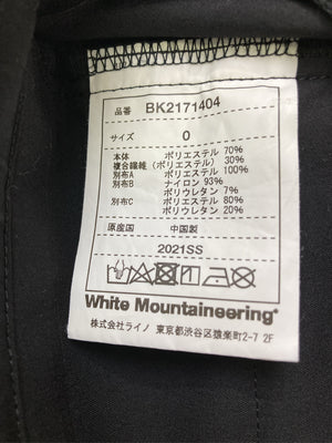White Mountaineering/カーゴパンツ/パンツ/ブラック/0