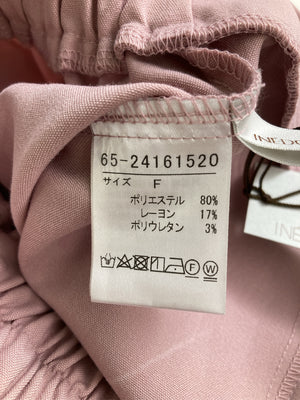 INED/イネド/スラックス/パンツ/ピンク/F