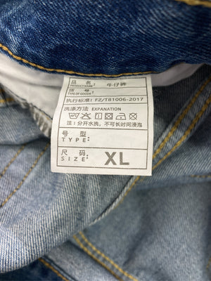 デニムパンツ/パンツ/ブルー/XL