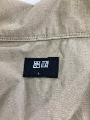 UNIQLO/ユニクロ/シャツ/ブラウス/トップス/ベージュ/L
