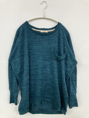 Pas De Deux/パドゥドゥ/Tシャツ/カットソー/トップス/ブルー/M