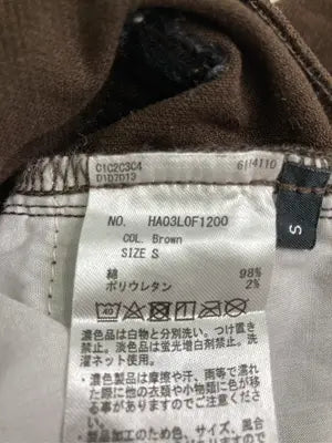 AMERICAN HOLIC/アメリカンホリック/その他パンツ/パンツ/ブラウン/S