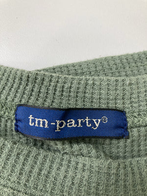 TM-PARTY/ティーエムパーティー/Tシャツ/カットソー/トップス/グリーン/L