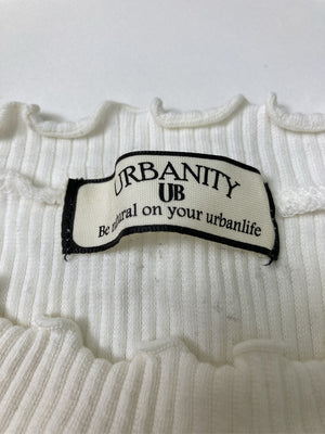 URBANITY/アーバニティ/Tシャツ/カットソー/トップス/ホワイト/LL