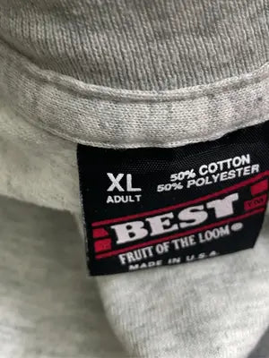 FRUIT OF THE LOOM/フルーツオブザルーム/Tシャツ/カットソー/トップス/グレー/XL
