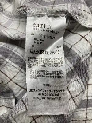 earth/アース/シャツ/ブラウス/トップス/グレー/F