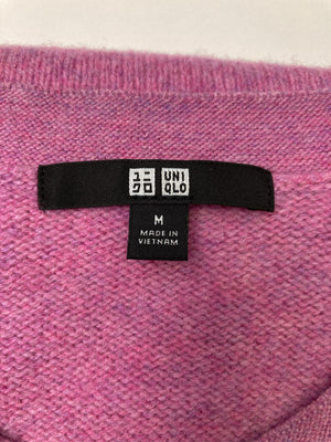 UNIQLO/ユニクロ/ニット/セーター/トップス/ピンク/M