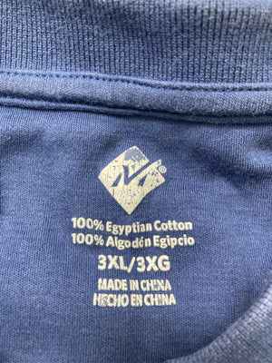 M/ポロシャツ/トップス/ブルー/3XL