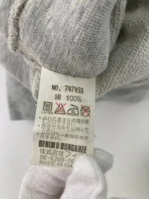 DENIM DUNGAREE/スウェット/トップス/グレー/X-MEDIUM