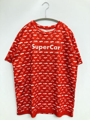 Tシャツ/カットソー/トップス/レッド