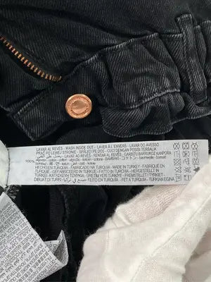ZARA/ザラ/デニムパンツ/パンツ/ブラック/EUR36 USA4 MEX26