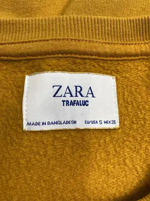 ZARA TRAFALUC/ザラトラファルック/スウェット/トップス/オレンジ/S