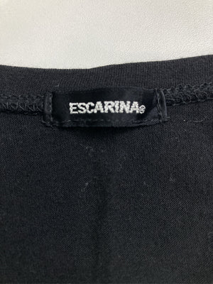 ESCARINA/Tシャツ/カットソー/トップス/ブラック