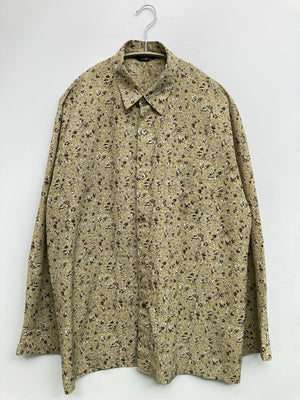 シャツ/ブラウス/トップス/ベージュ/L