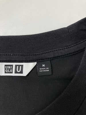 UNIQLO/ユニクロ/Tシャツ/カットソー/トップス/ブラック/M