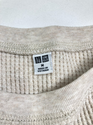 UNIQLO/ユニクロ/Tシャツ/カットソー/トップス/ベージュ/M