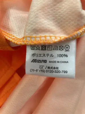 Mizuno/ミズノ/Tシャツ/カットソー/トップス/オレンジ