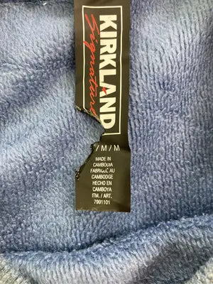 KIRKLAND Signature/カークランドシグネチャー/スウェット/トップス/ブルー/M