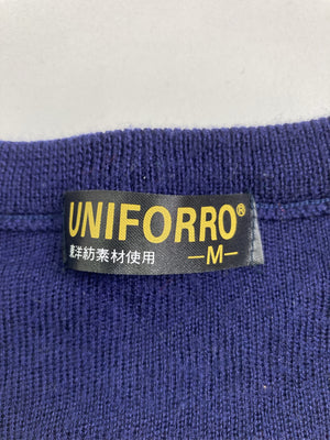 UNIFORRO/Tシャツ/カットソー/トップス/ネイビー/M