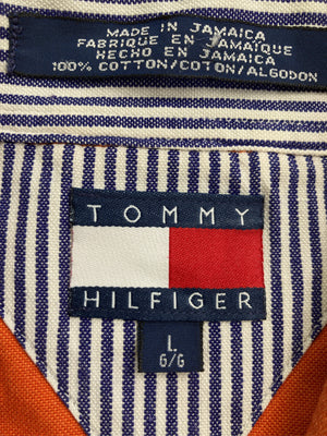 TOMMY HILFIGER/トミーヒルフィガー/シャツ/ブラウス/トップス/オレンジ/L